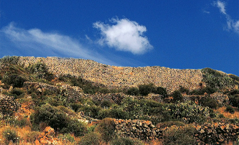 Muro villaggio di Mursia